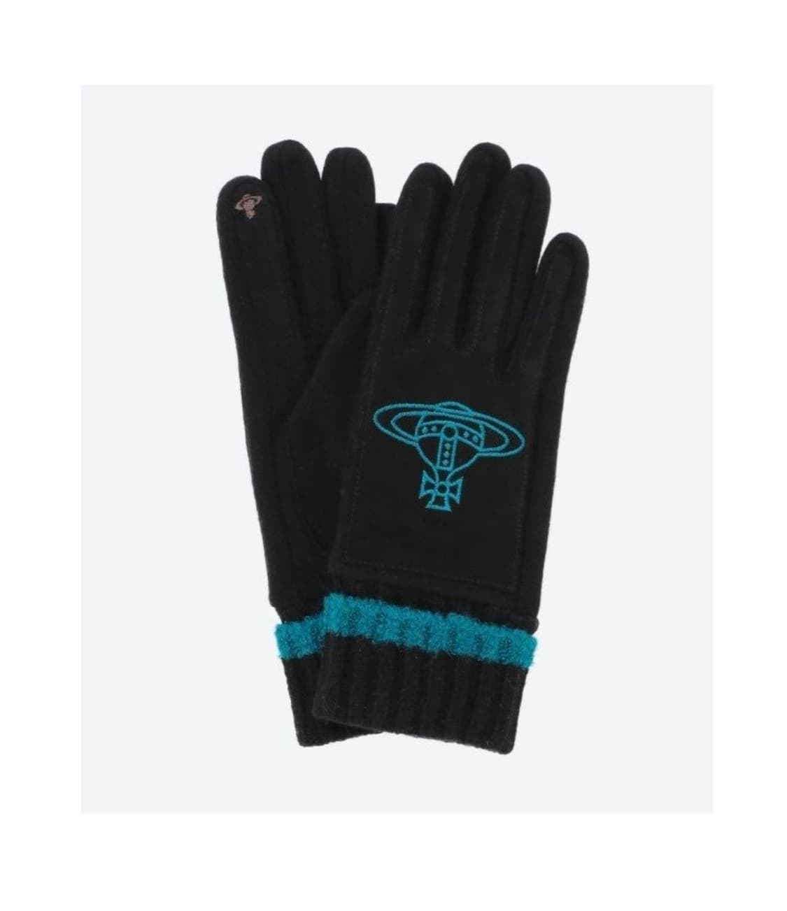 비비안 웨스트우드 빅 orb 저지 글러브 블랙 (새상품) 상품이미지1