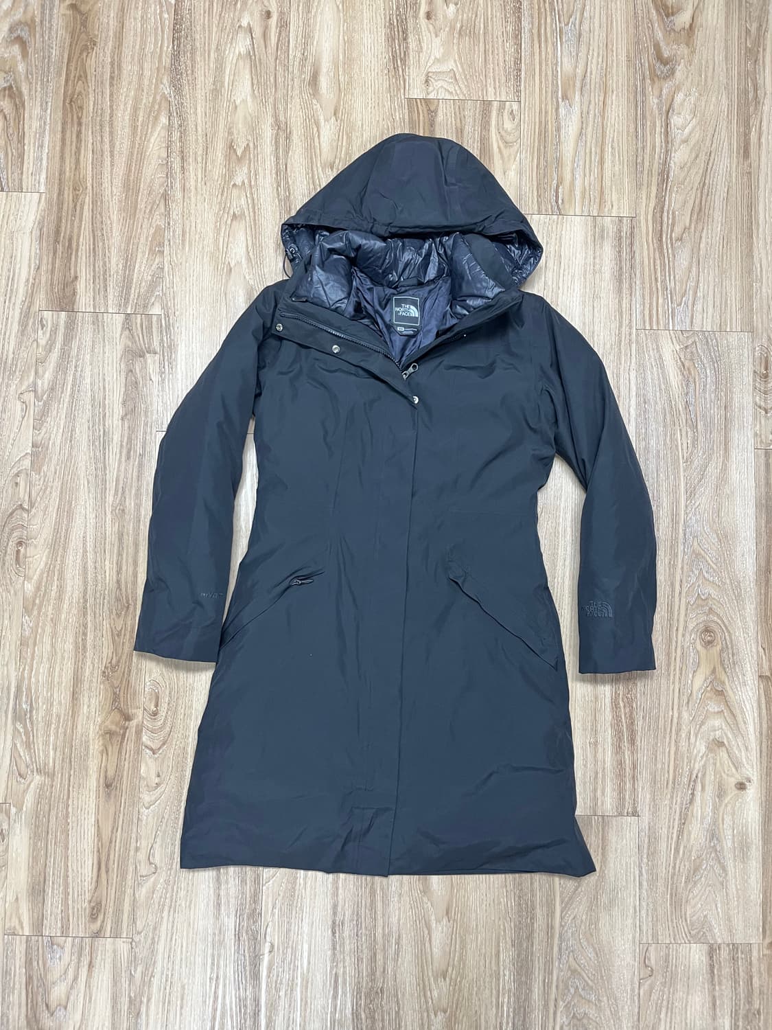 노스페이스 하이벤트 3 in1 구스다운 롱패딩 M 우먼스 상품이미지1