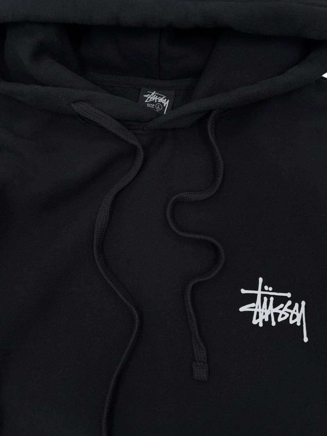 스투시 후드티 블랙 (L) 상품이미지3