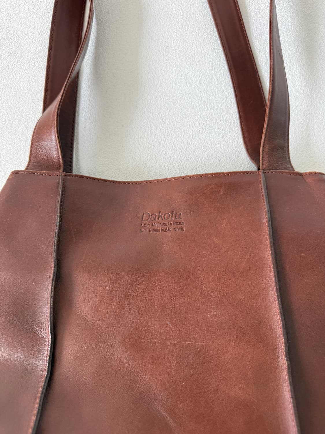 Pre owned 레더 숄더백(안감 얼룩) 상품이미지2