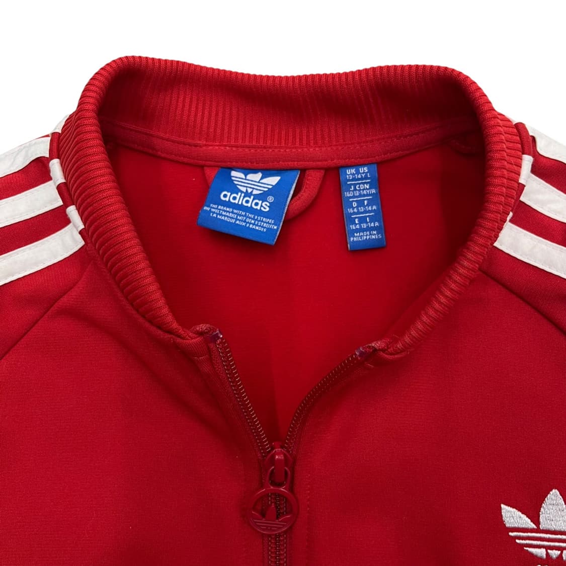 아디다스 화이트라인 레드 트랙탑 L 상품이미지6
