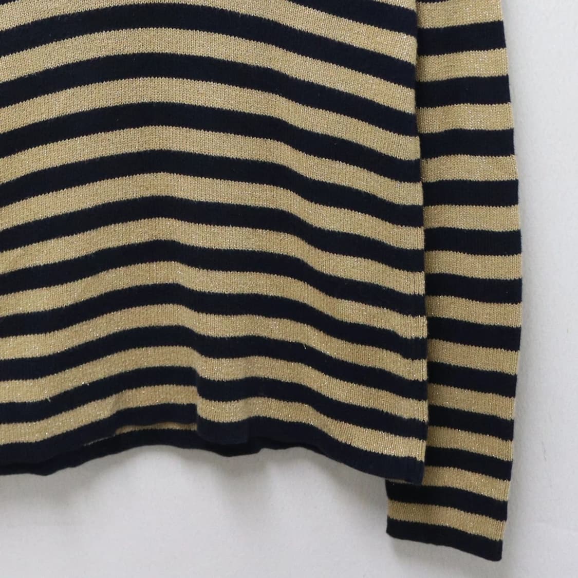 랄프로렌 스트라이프 글리터 브이넥 니트 62047 상품이미지4