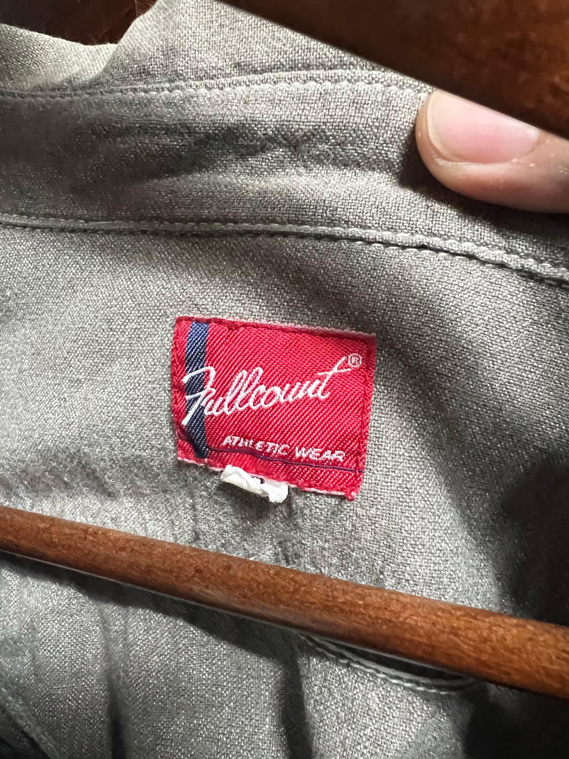 풀카운트 그레이 샴브레이 셔츠 상품이미지3