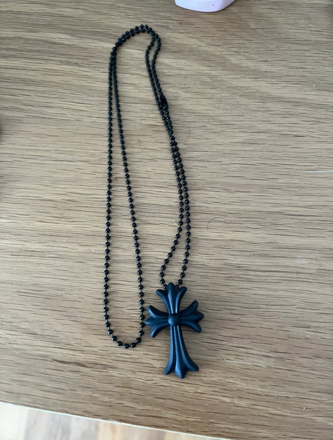 크롬하츠 아오야마 20주년 목걸이 블랙 상품이미지1