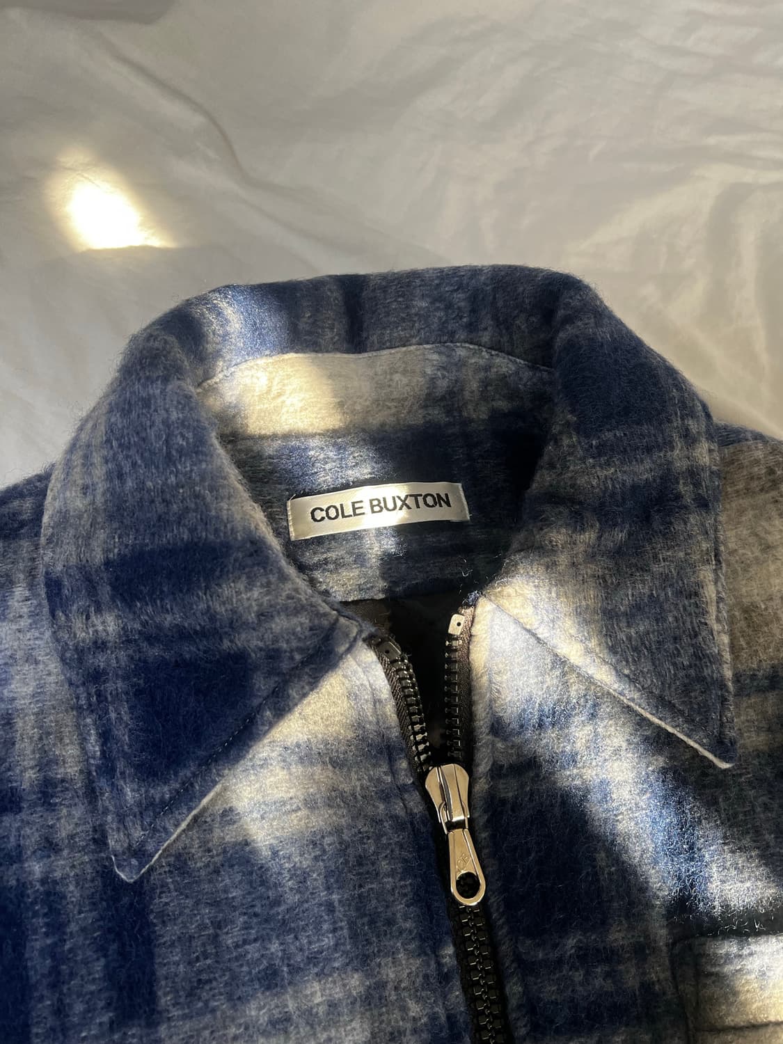 COLE BUXTON 플란넬 오버셔츠 집업 자켓 S 상품이미지2