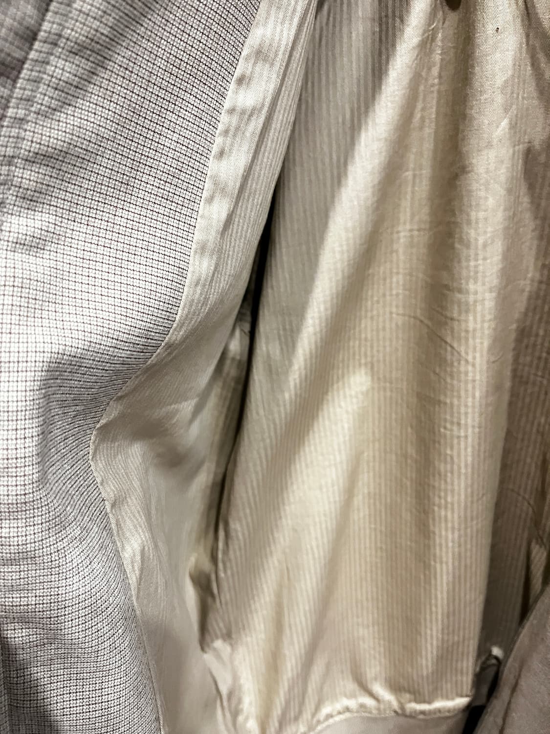 자라 체크 봄버 자켓 상품이미지5