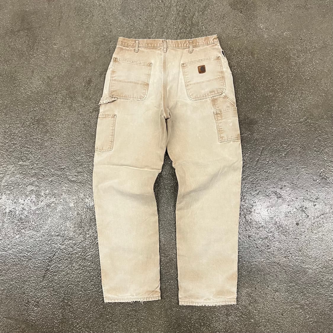 칼하트 B111 플란넬 라인드 카펜터 팬츠 (34“) 상품이미지2