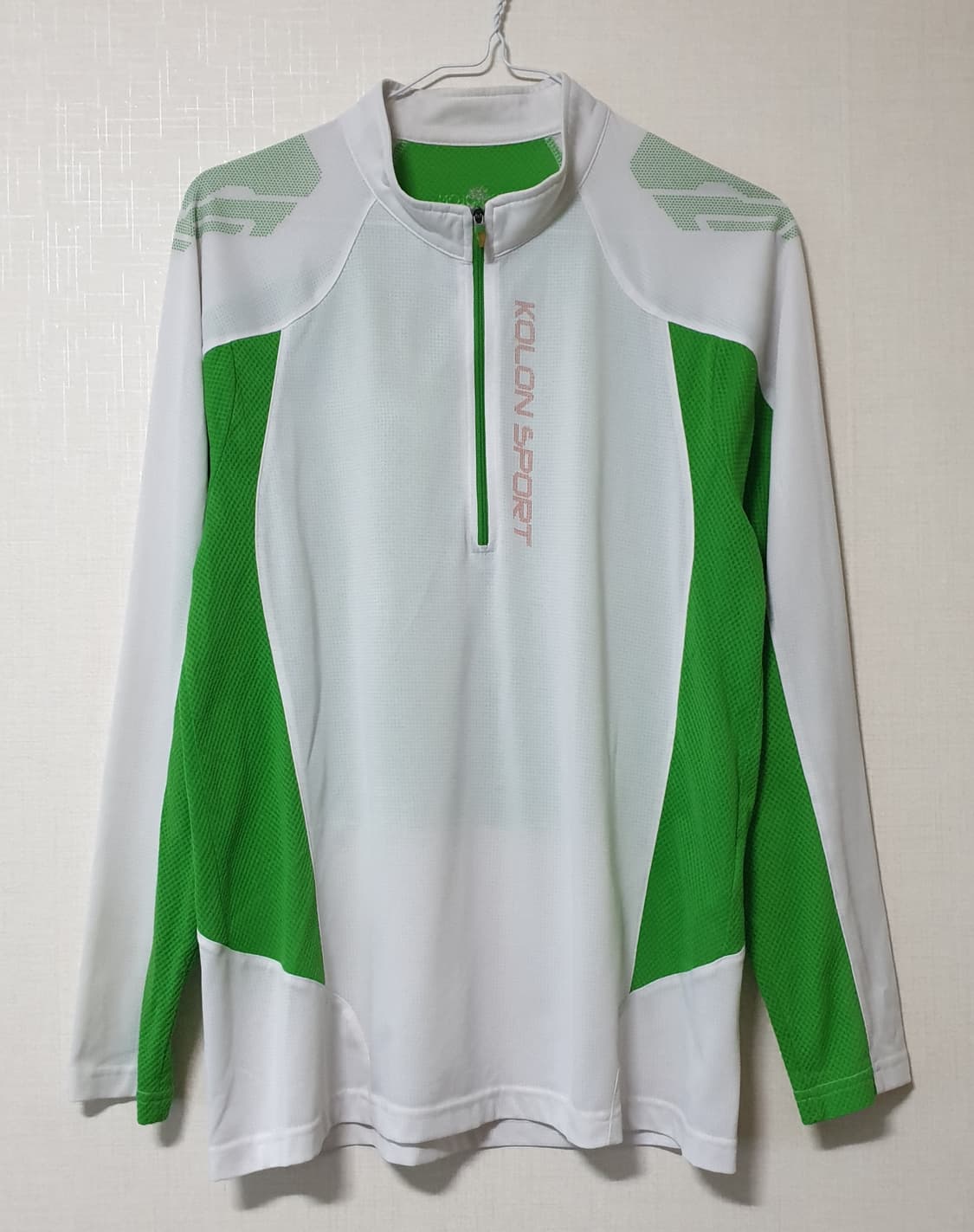 코오롱스포츠 반집업 긴팔티 95사이즈 상품이미지1