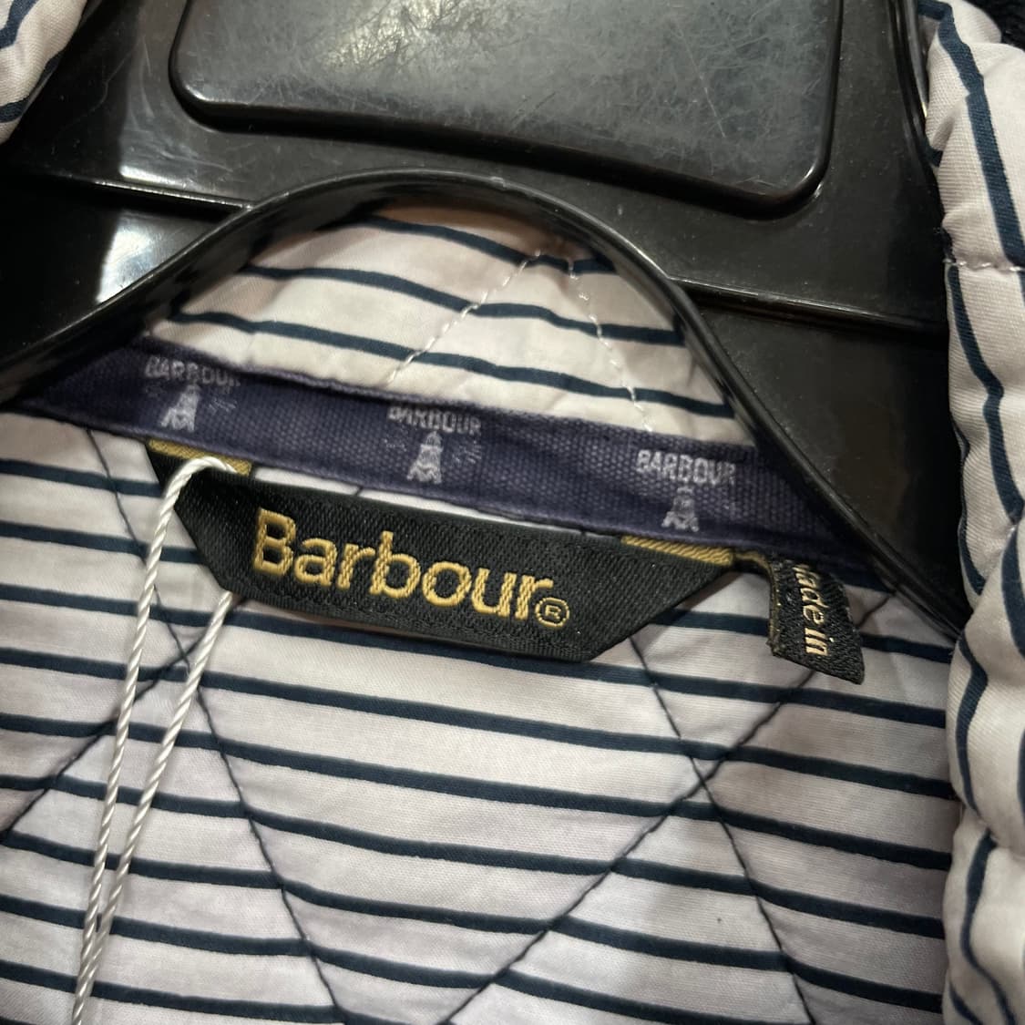 Barbour Black Quilted Utility 상품이미지4