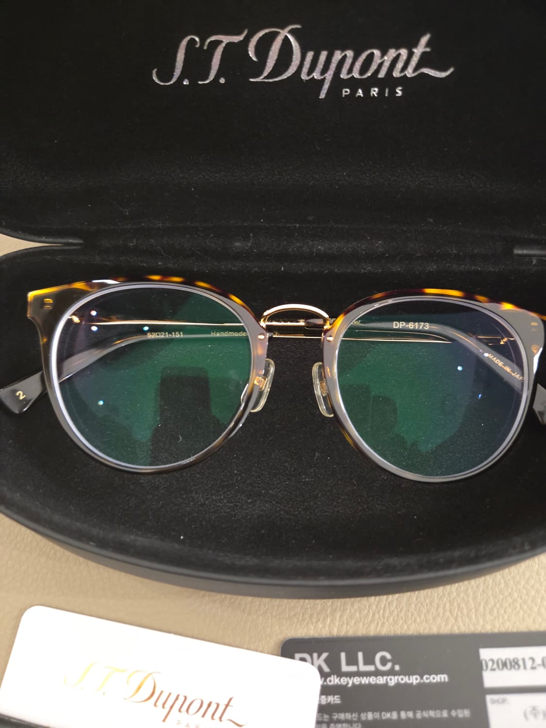 ST듀퐁 정품 안경테 상품이미지5