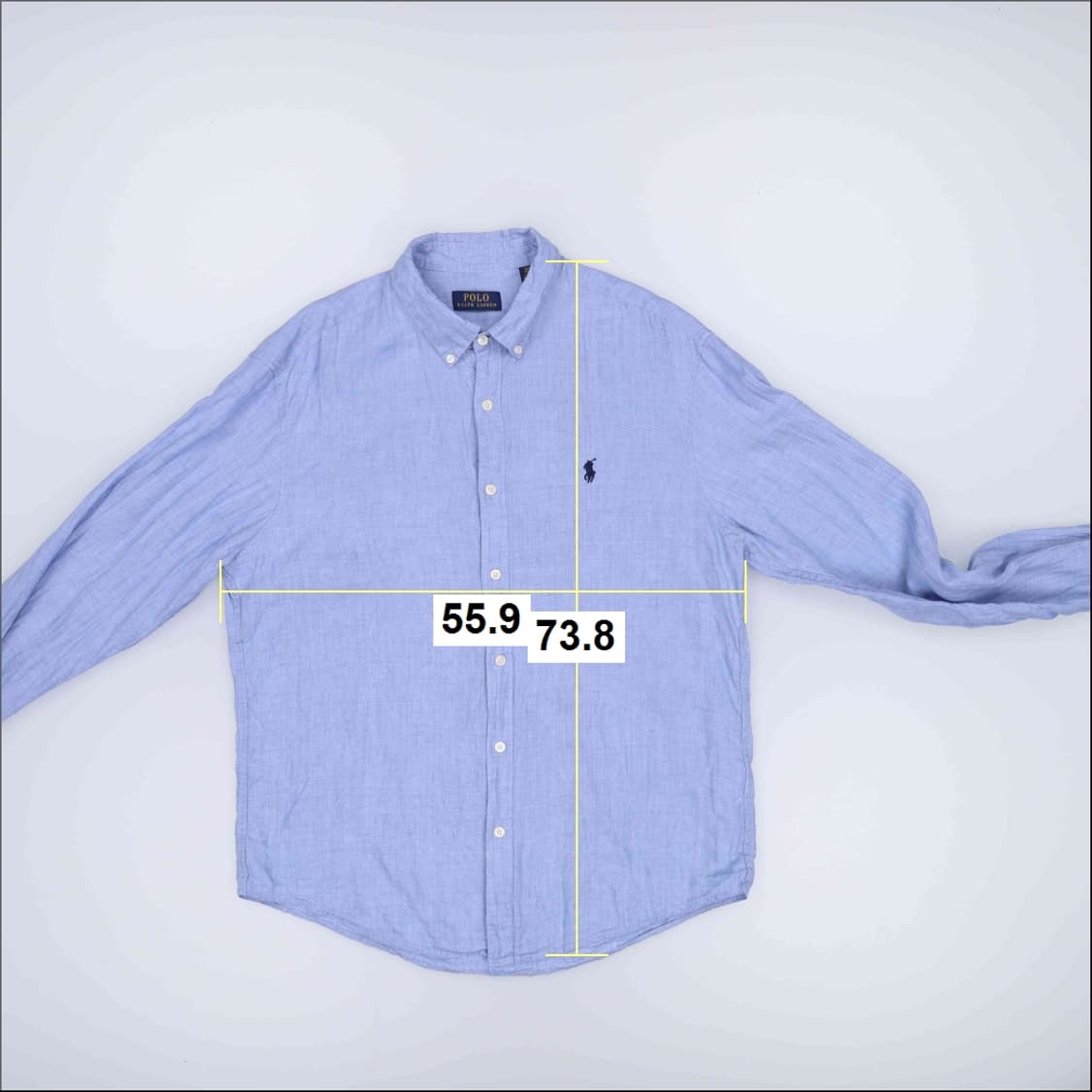 XXL 폴로랄프로렌 린넨 셔츠 남방 0204M 상품이미지5