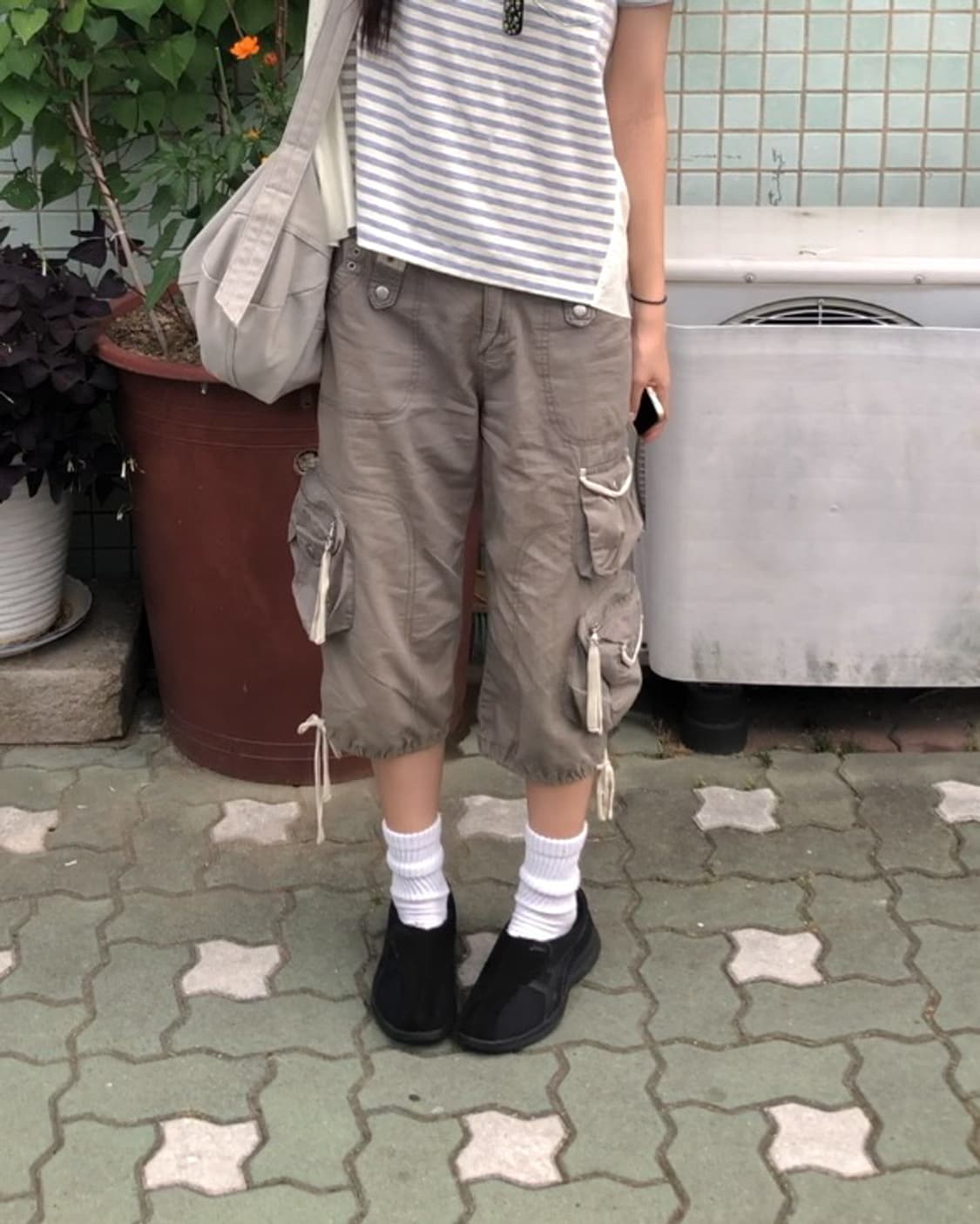 7부 카고 팬츠 상품이미지2