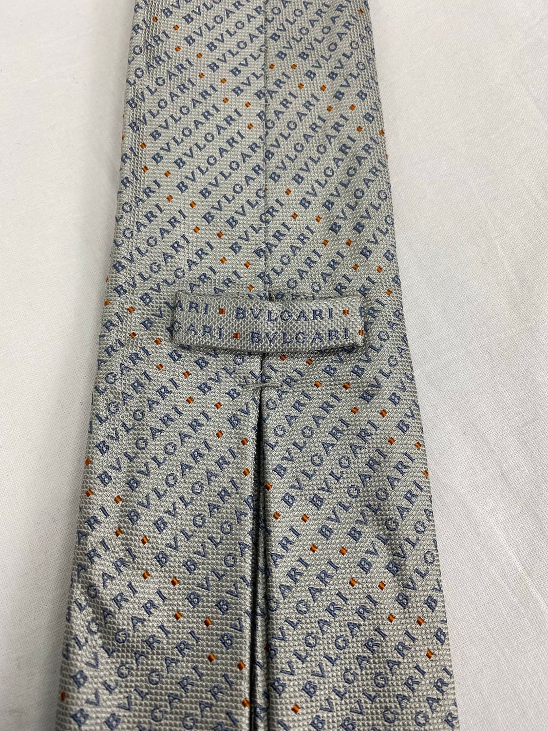 불가리 BVLGARI 실크 넥타이 상품이미지4