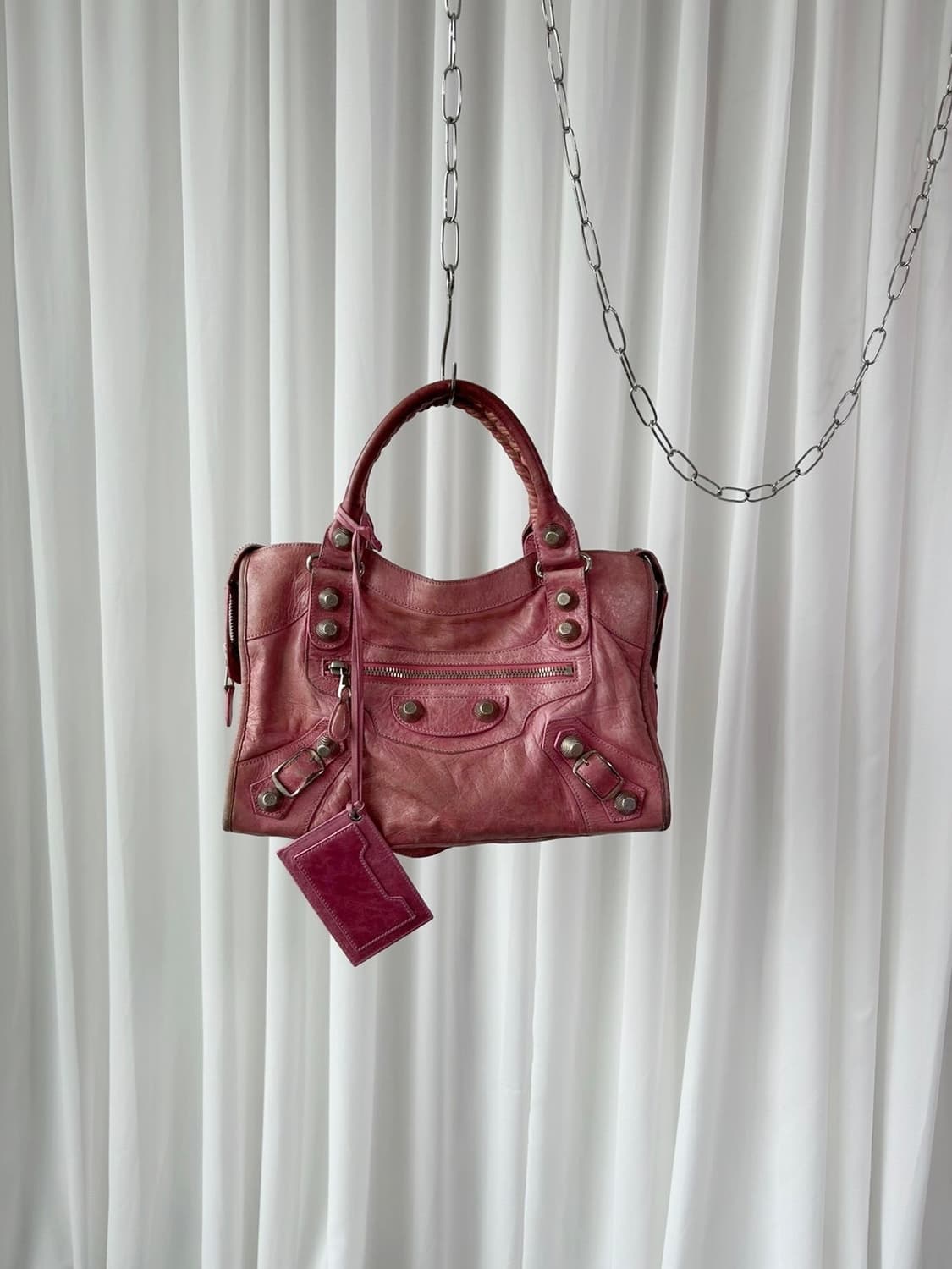 발렌시아가 시티 모터백  상품이미지1