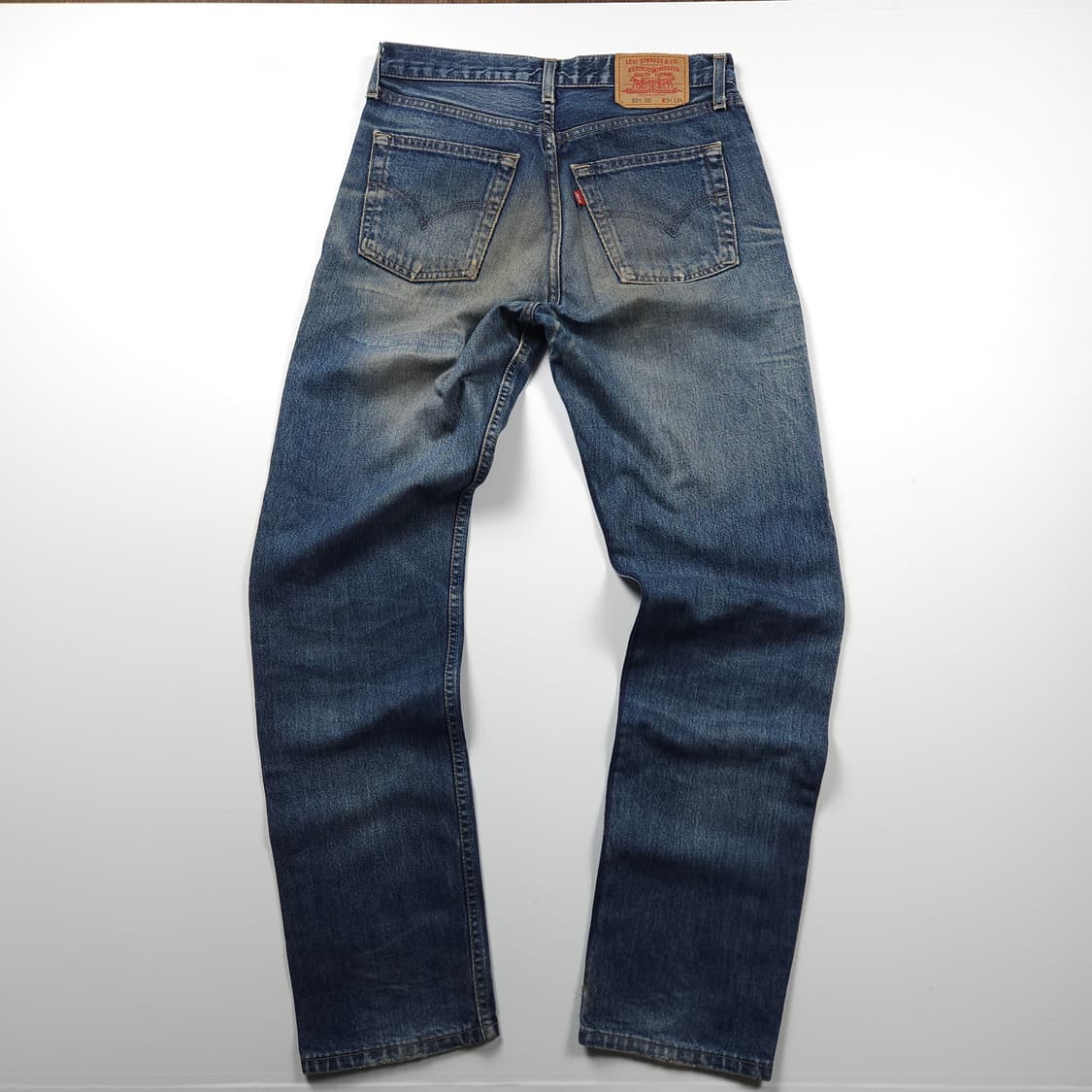 리바이스 521 USA 오리지날 워싱 데님 팬츠 (M) 상품이미지1