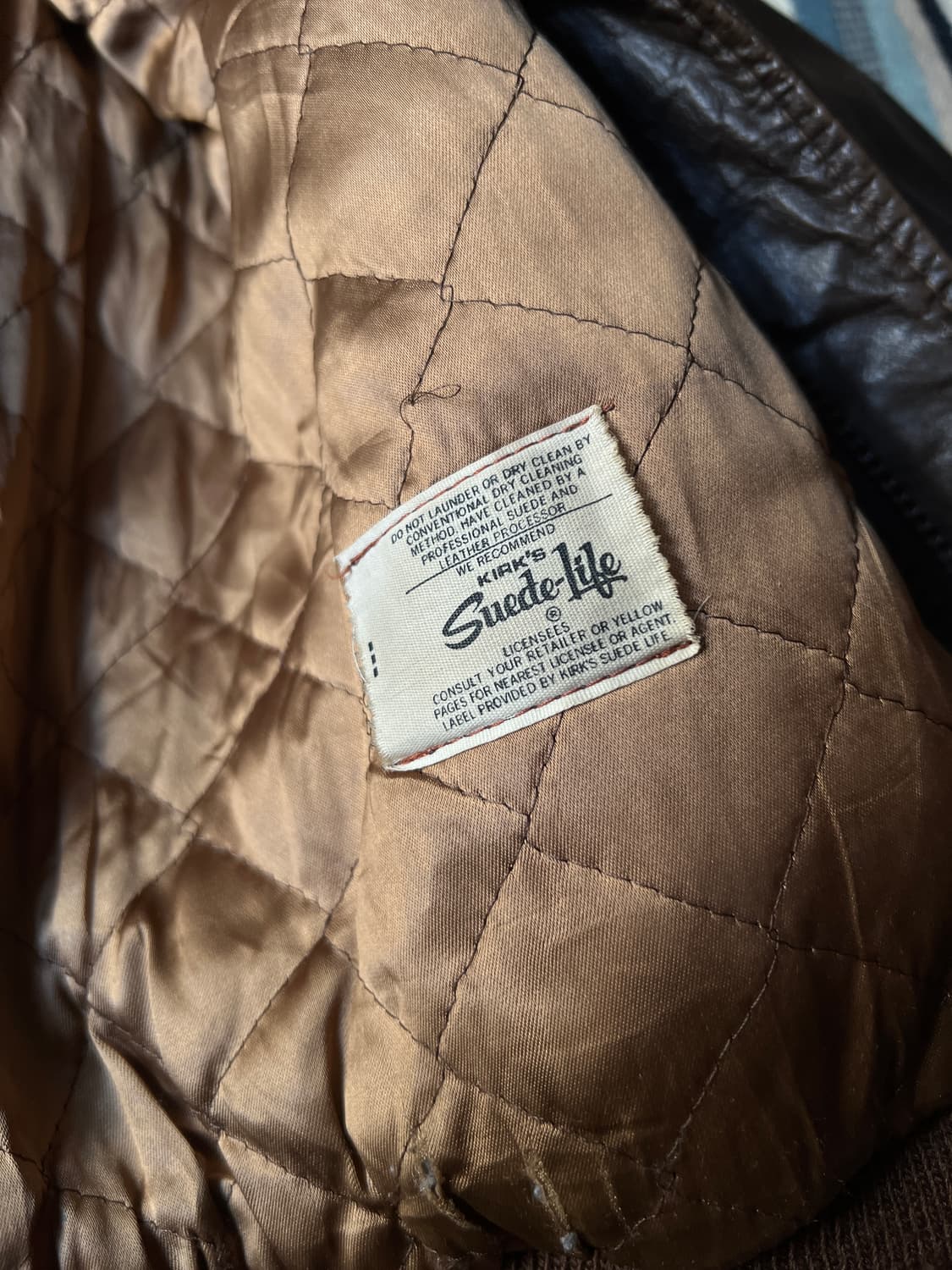 [XL]90's Made in USA 리얼레더 플라이트 자켓 상품이미지6