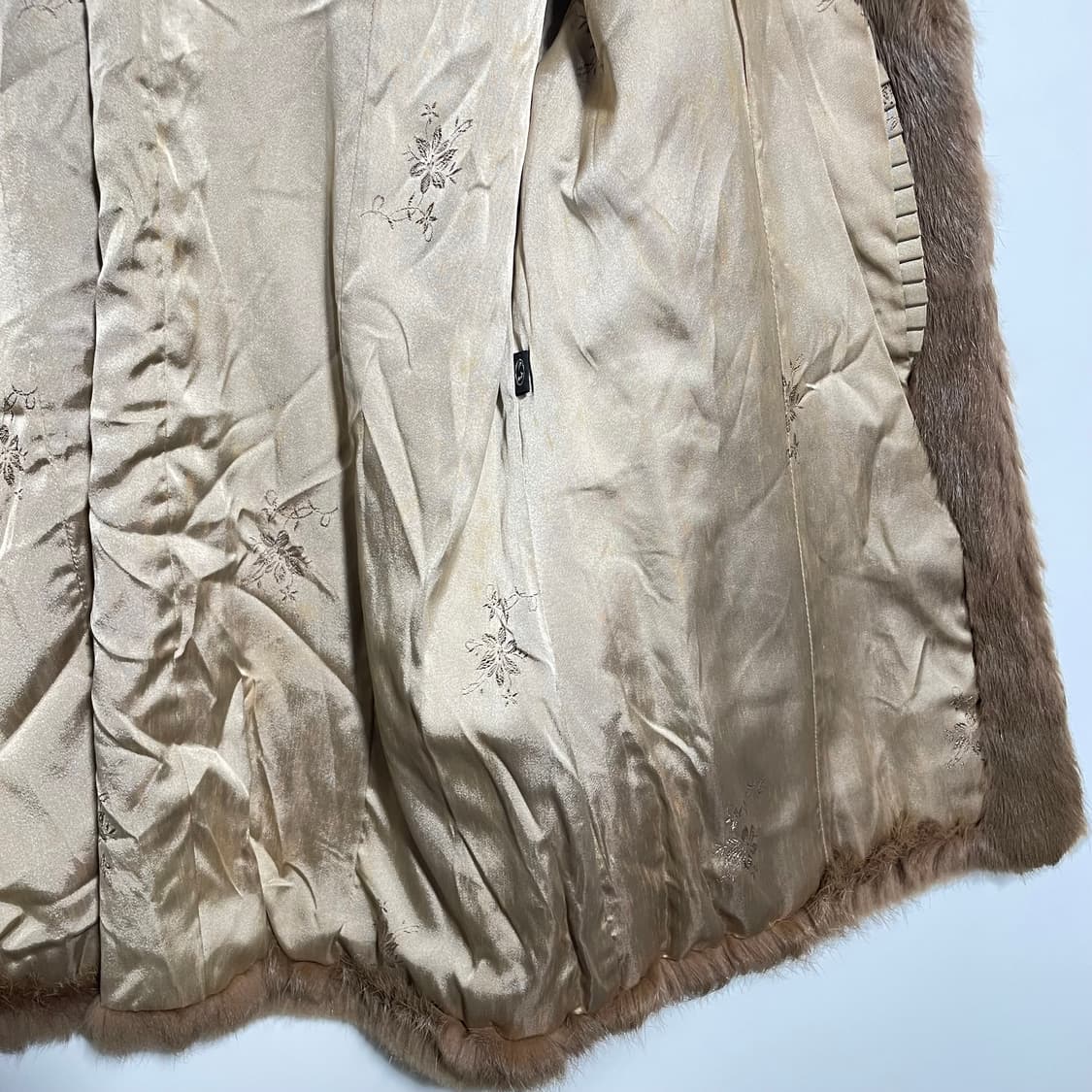 패턴 퍼코트 상품이미지6