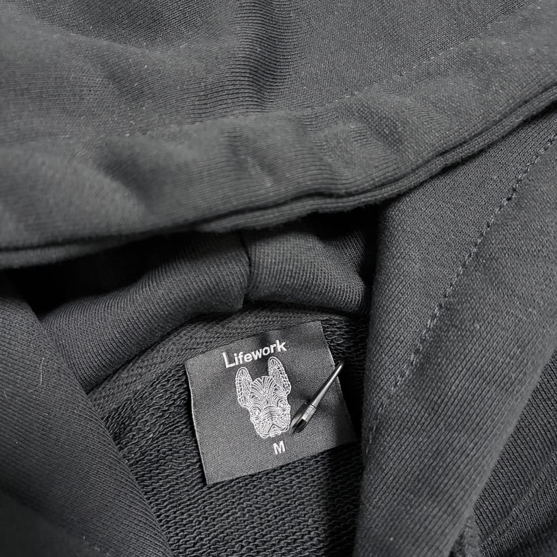 라이프워크 빅로고 후드티 상품이미지4