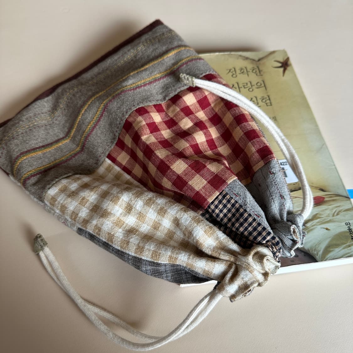 스트링파우치 / 끈주머니 / 천가방 / 여행파우치 상품이미지1