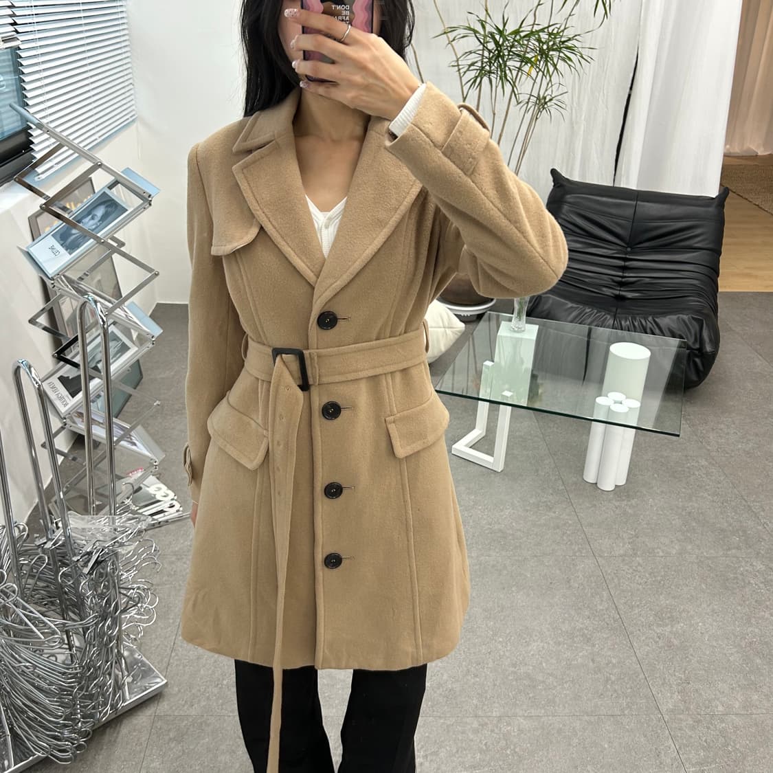 MICHEL KLEIN 베이지 코트 상품이미지4