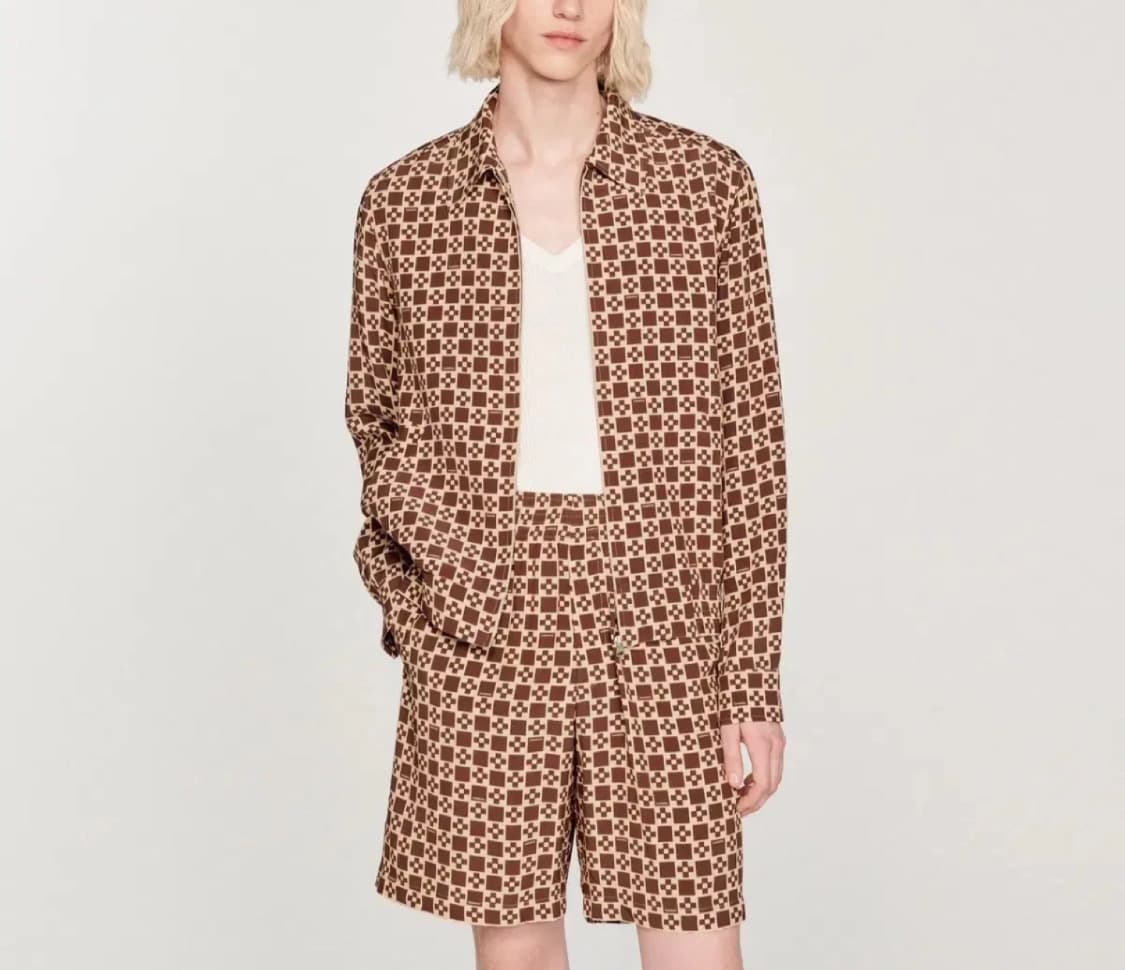 산드로 크로스 집업 재킷 (54) 상품이미지2