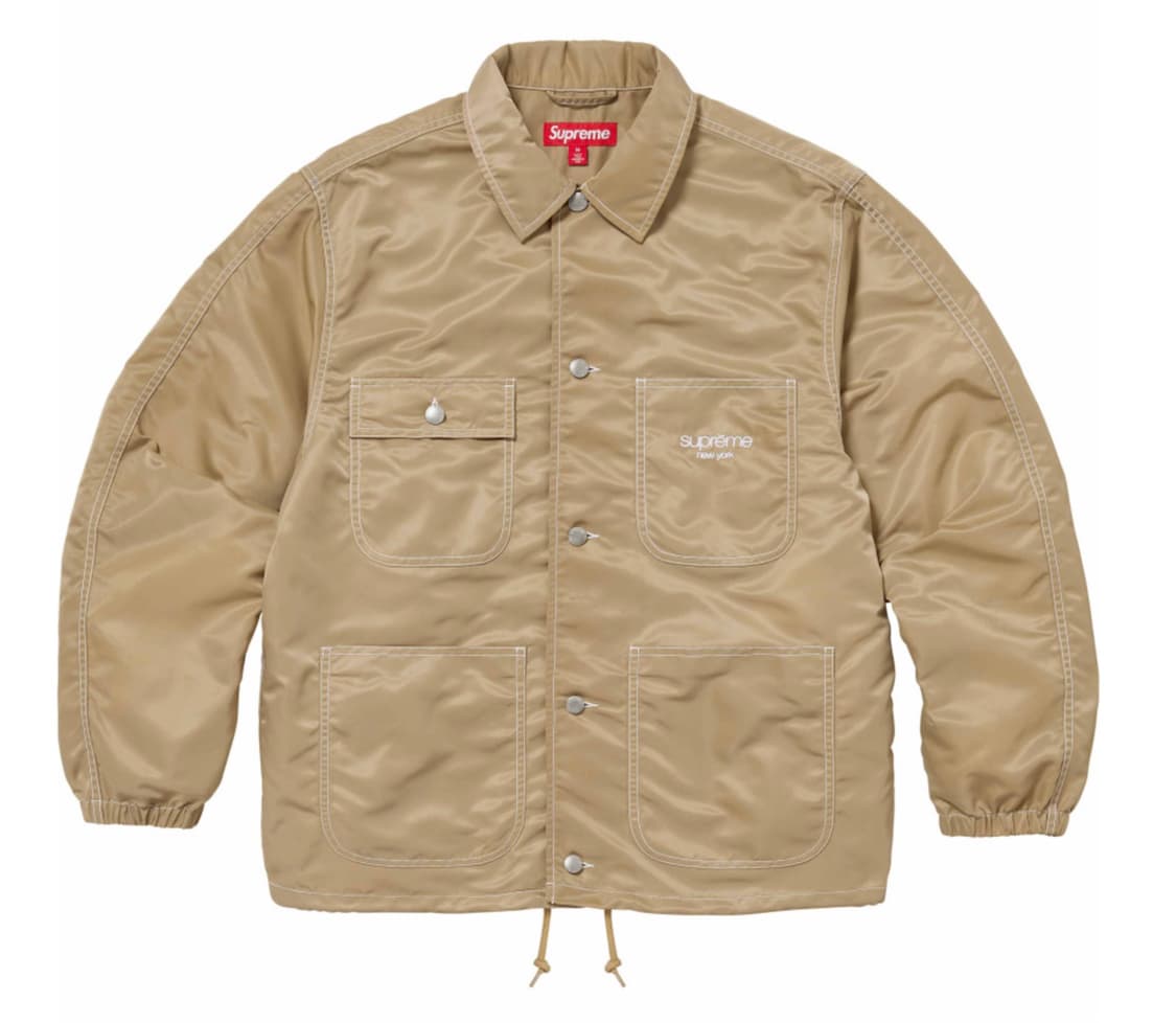 슈프림 나일론 초어 자켓 탄 Supreme 피버자켓 상품이미지4