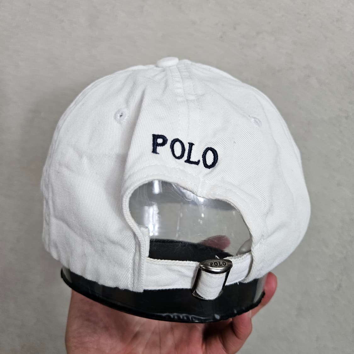 폴로 랄프 로렌 화이트 볼캡 상품이미지4