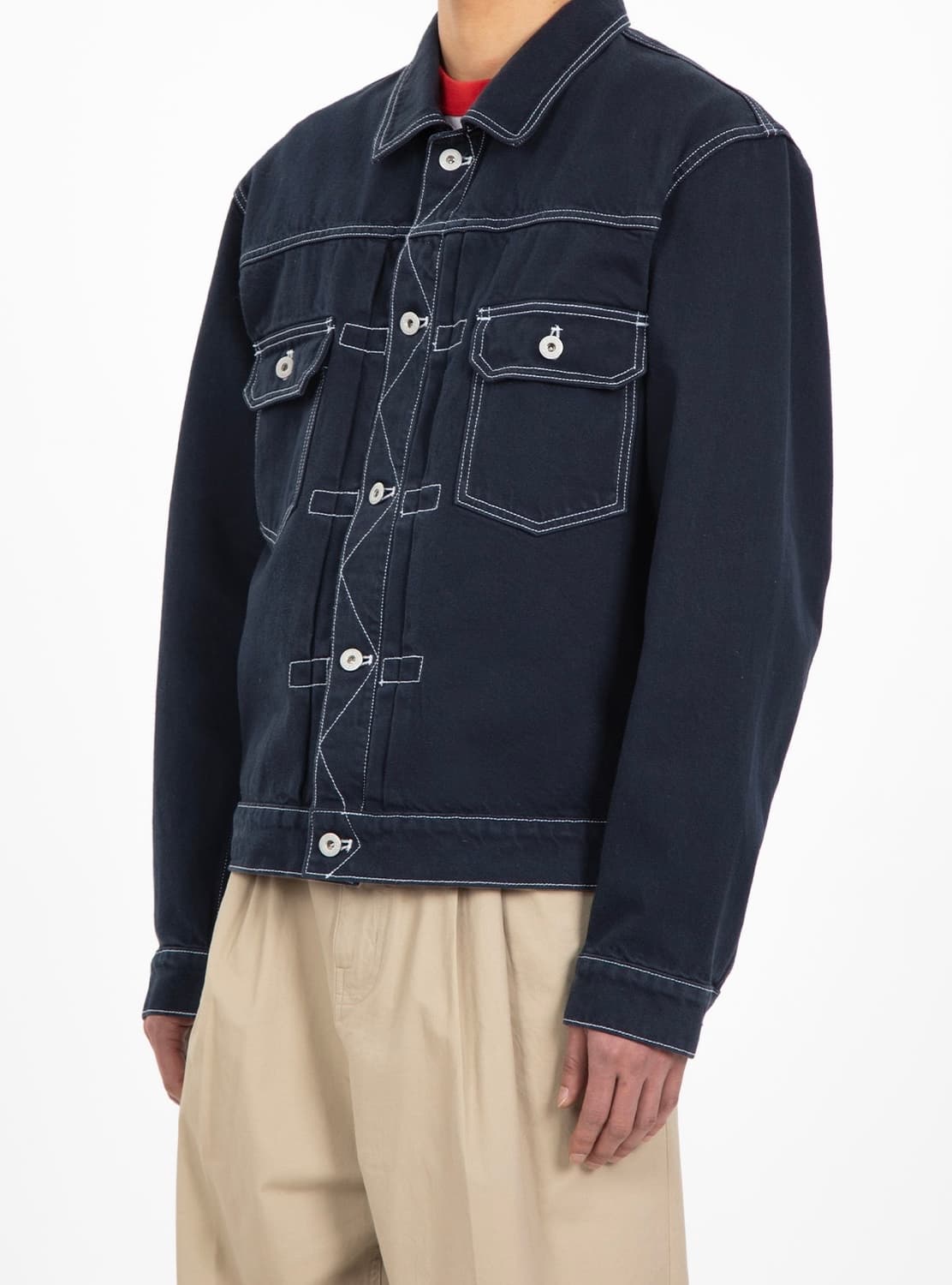 벌스데이수트 미니멀 트러커 자켓 상품이미지2