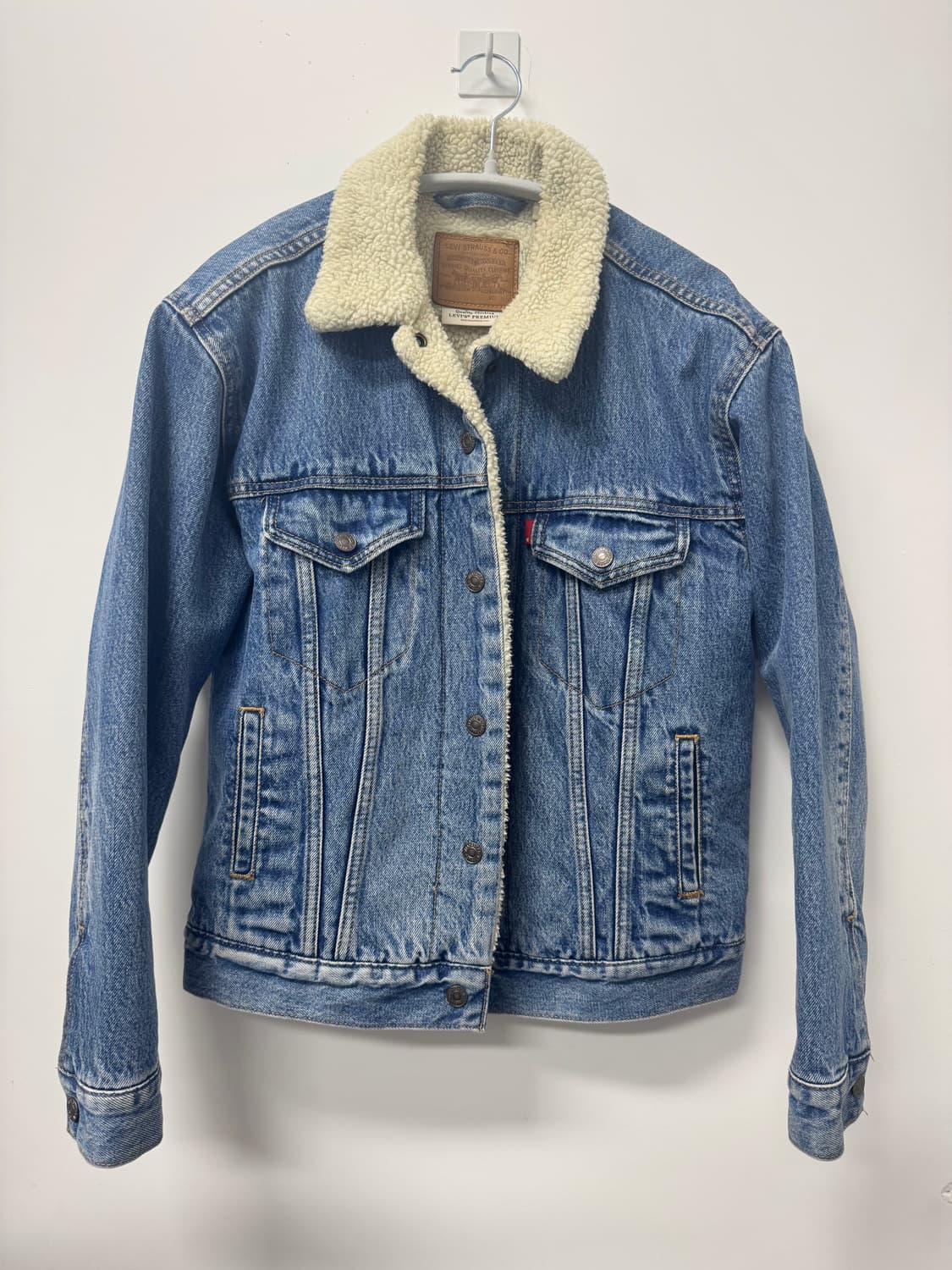 리바이스 셰르파 트러커 양털 청자켓(xs) 상품이미지1