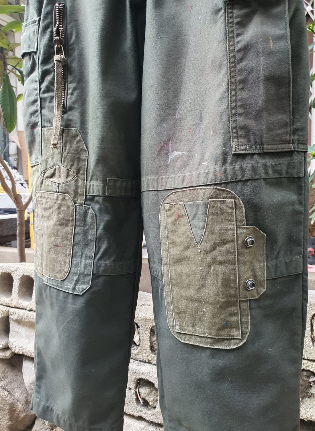 m-65 팬츠 빈티지 커스텀[업그레이드 버전/ 프론트 지퍼] 상품이미지8