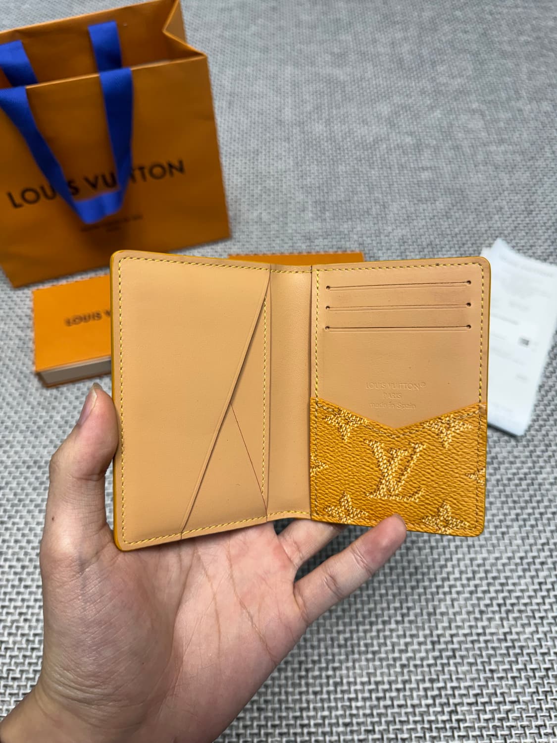 루이비통 모노그램 헤리티지 오거나이저 지갑 상품이미지8