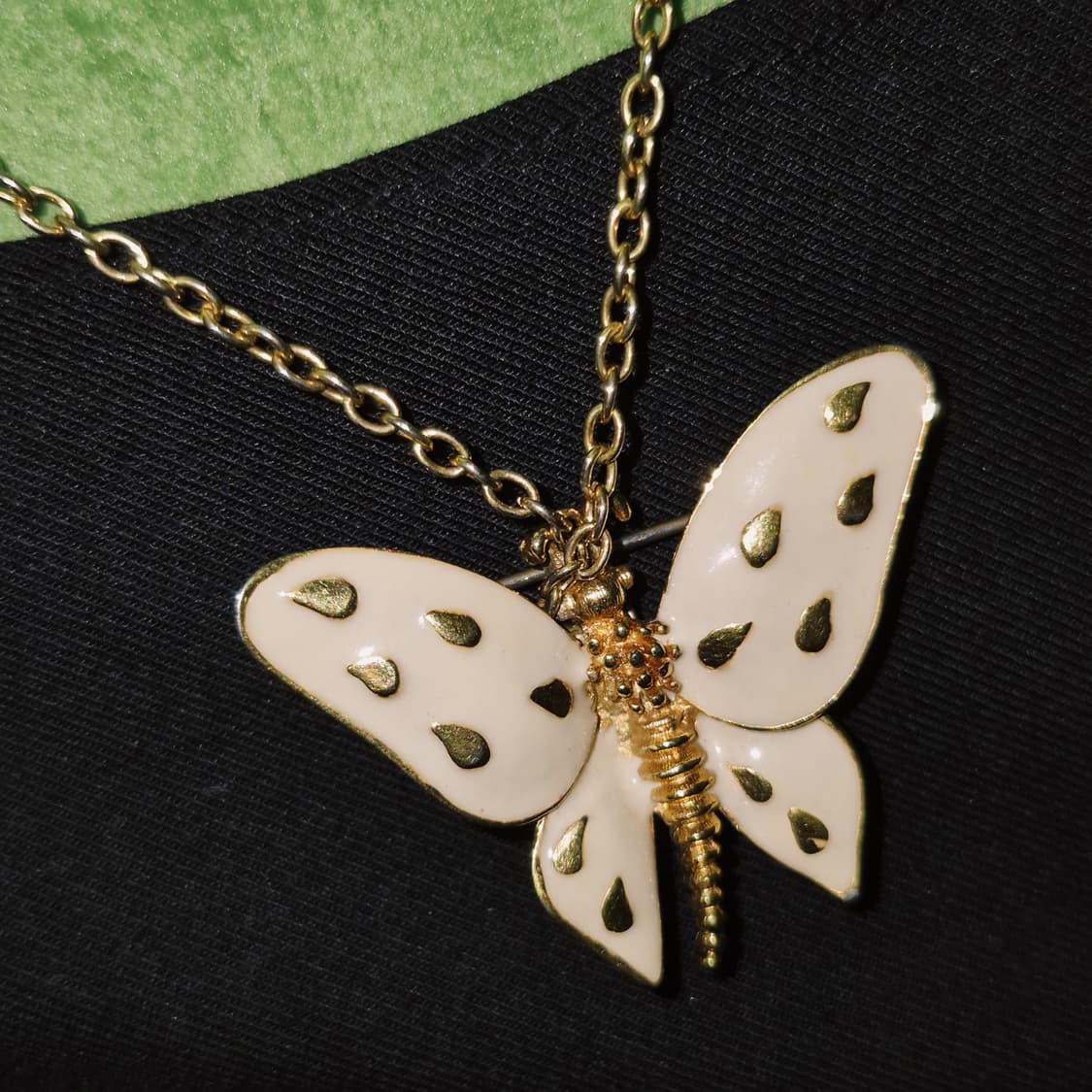 80s 캐나다 도란 나비 요정 브로치 목걸이 상품이미지7