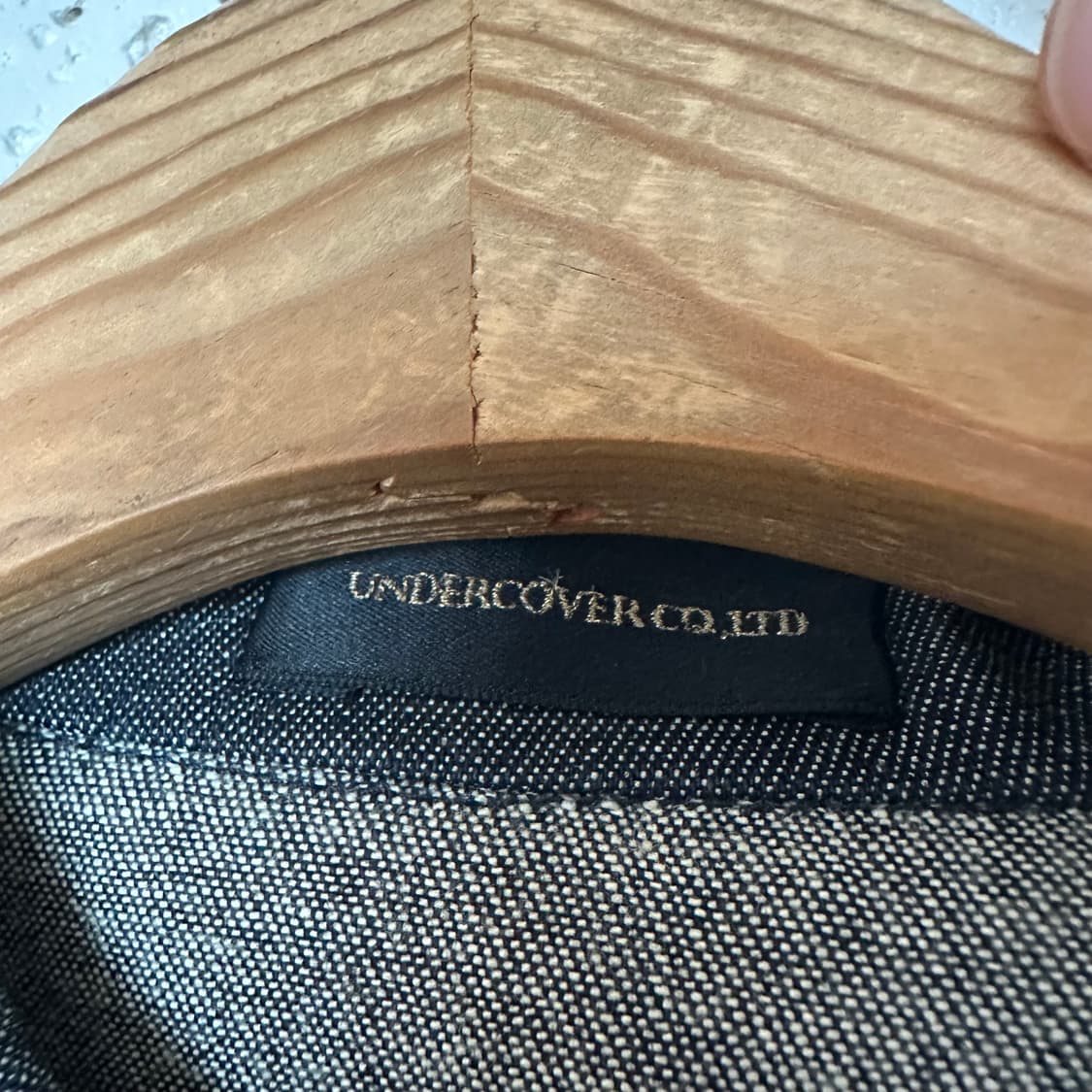 1 언더커버 아동 청자켓 생지 상품이미지3