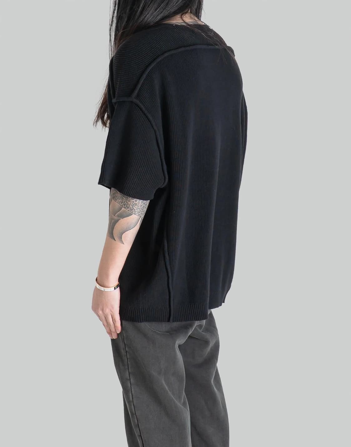 [M/L] 엔타이어 스튜디오 반팔 니트 상품이미지3