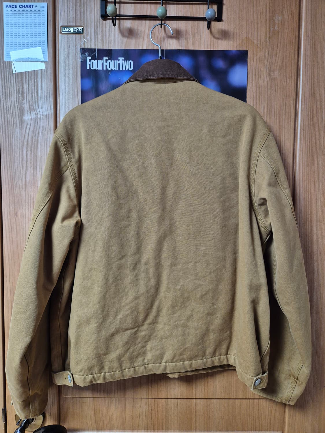 아웃스탠딩 헤비 캔버스 워크자켓 m 베이지 상품이미지2