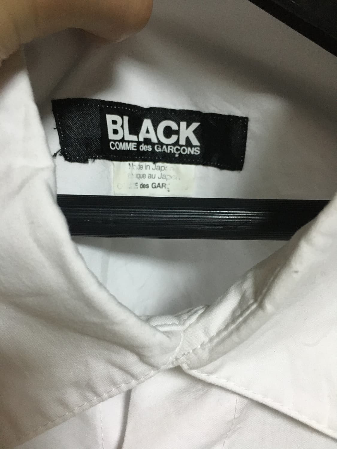 꼼데가르송 블랙  백 패널 컷아웃 셔츠 상품이미지8