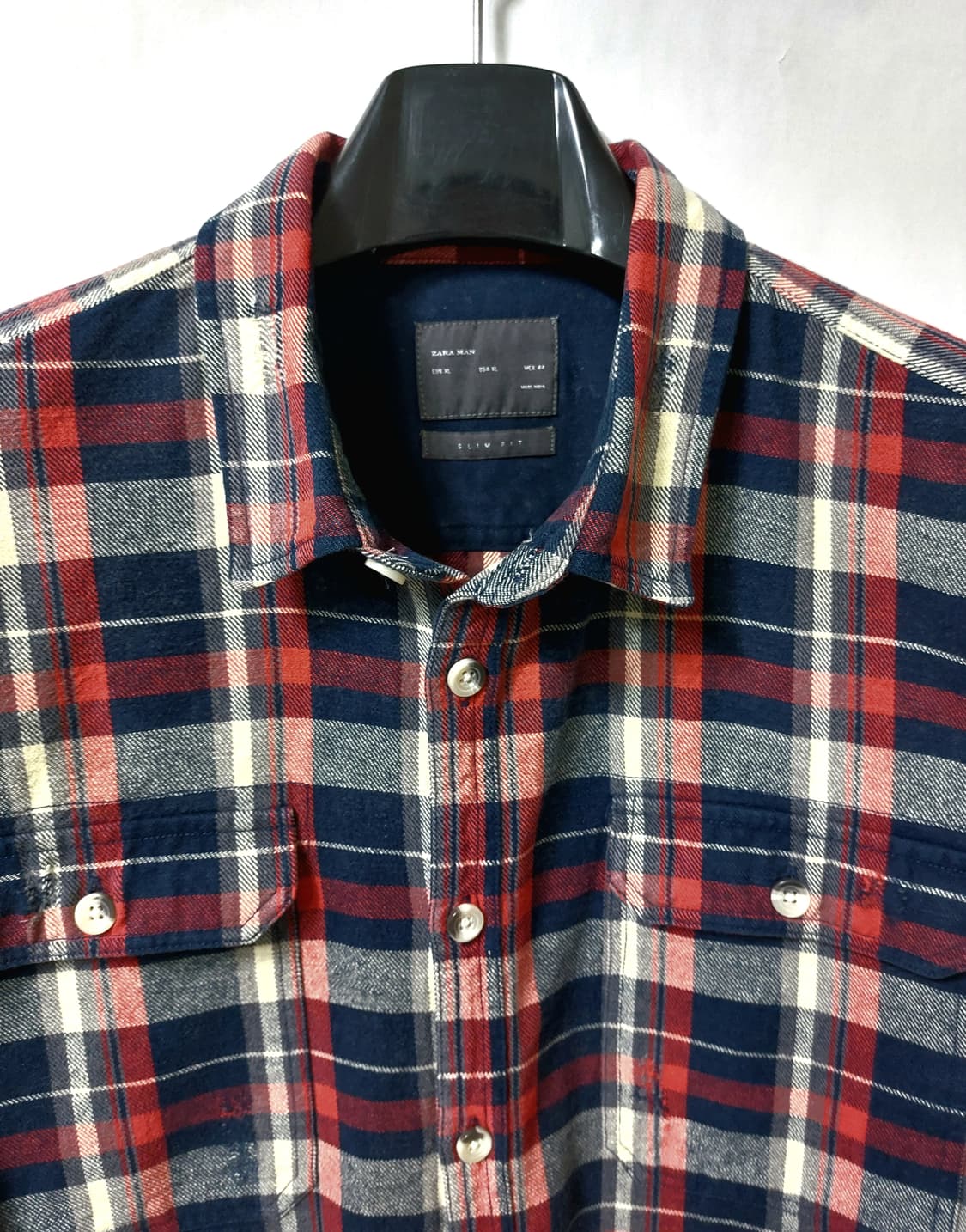 ZARA 자라 플란넬 셔츠 105 상품이미지1