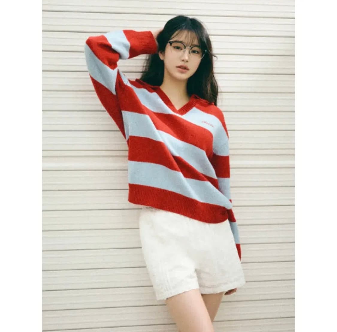 장원영 로라로라 레이스 프릴 쇼츠 바지 상품이미지1