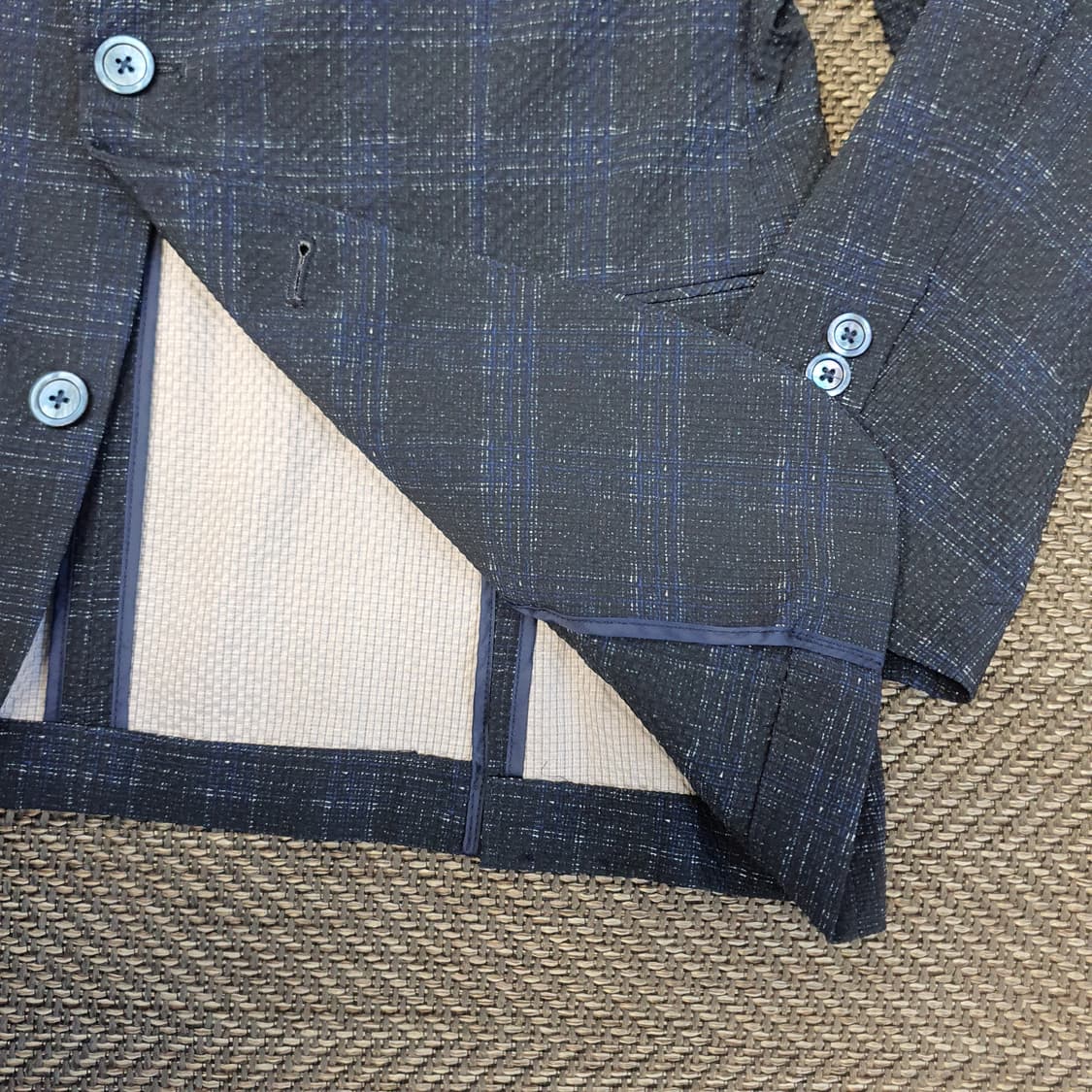 미착용 SIEG 지이크 시어스커 블레이저 자켓 남자105 상품이미지5