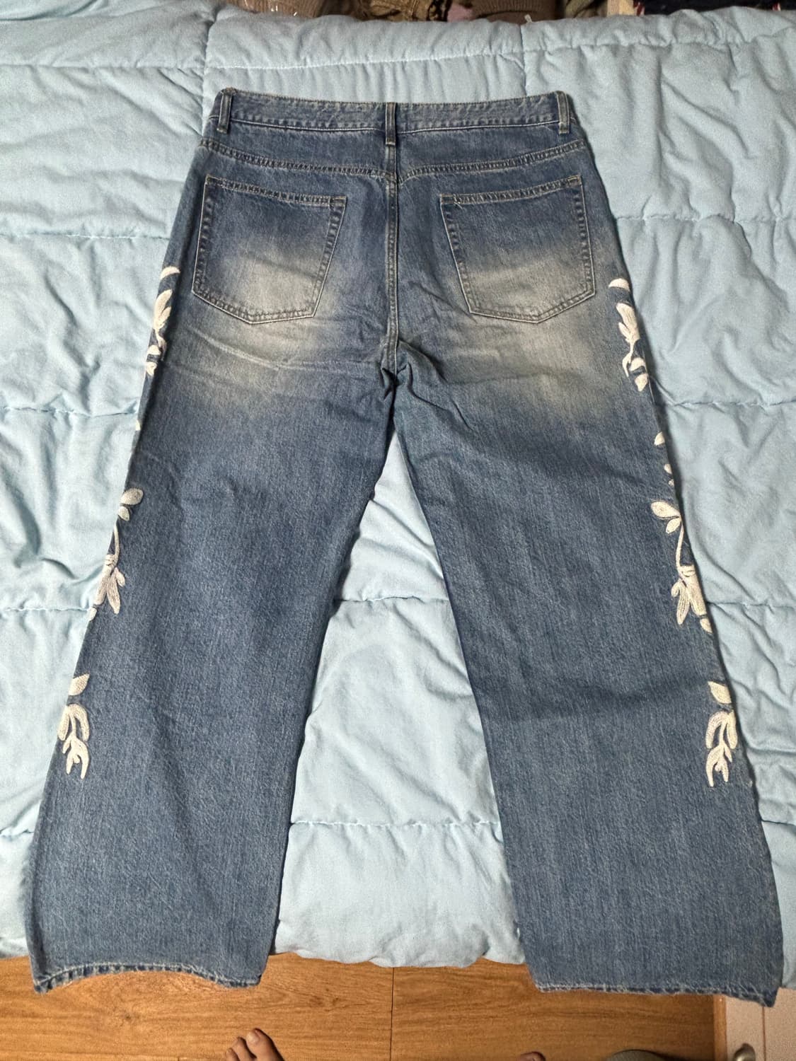 3) 투인 tuin 바인 데님 워시드 블루 상품이미지5