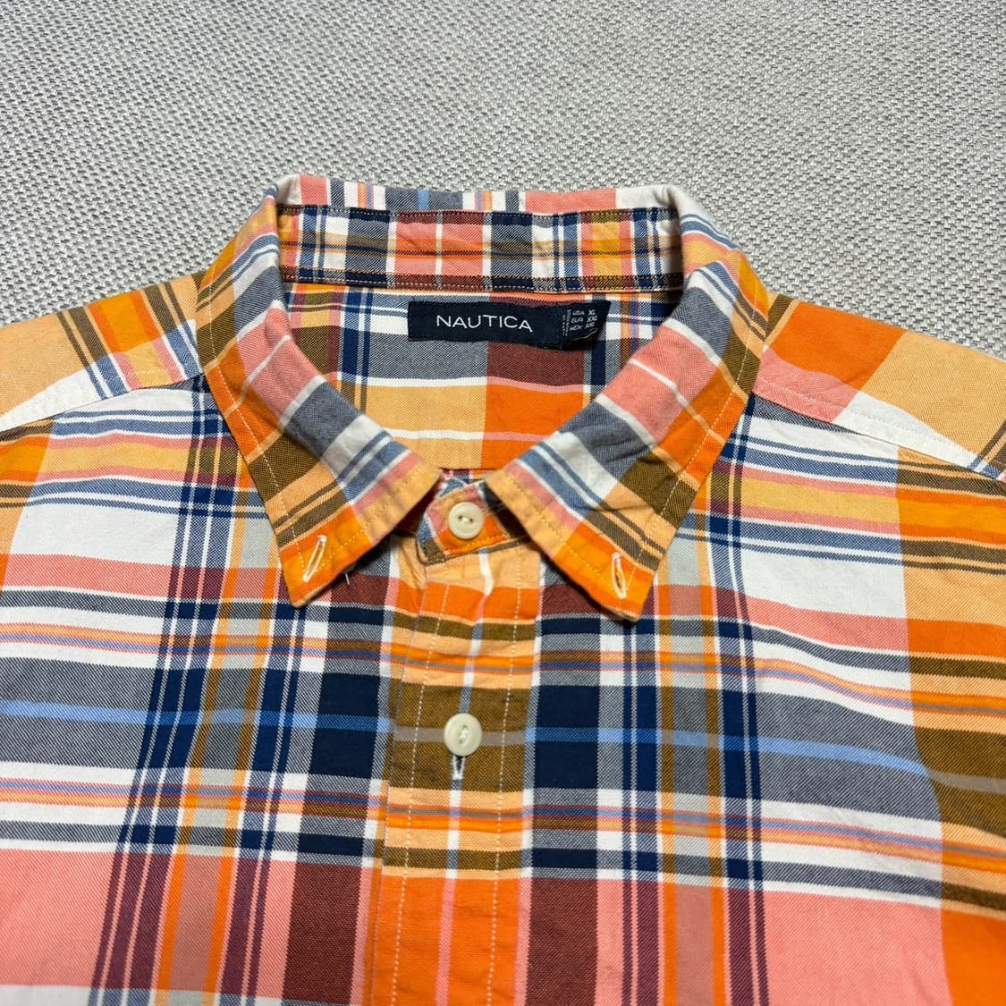 노티카 체크 셔츠 상품이미지2