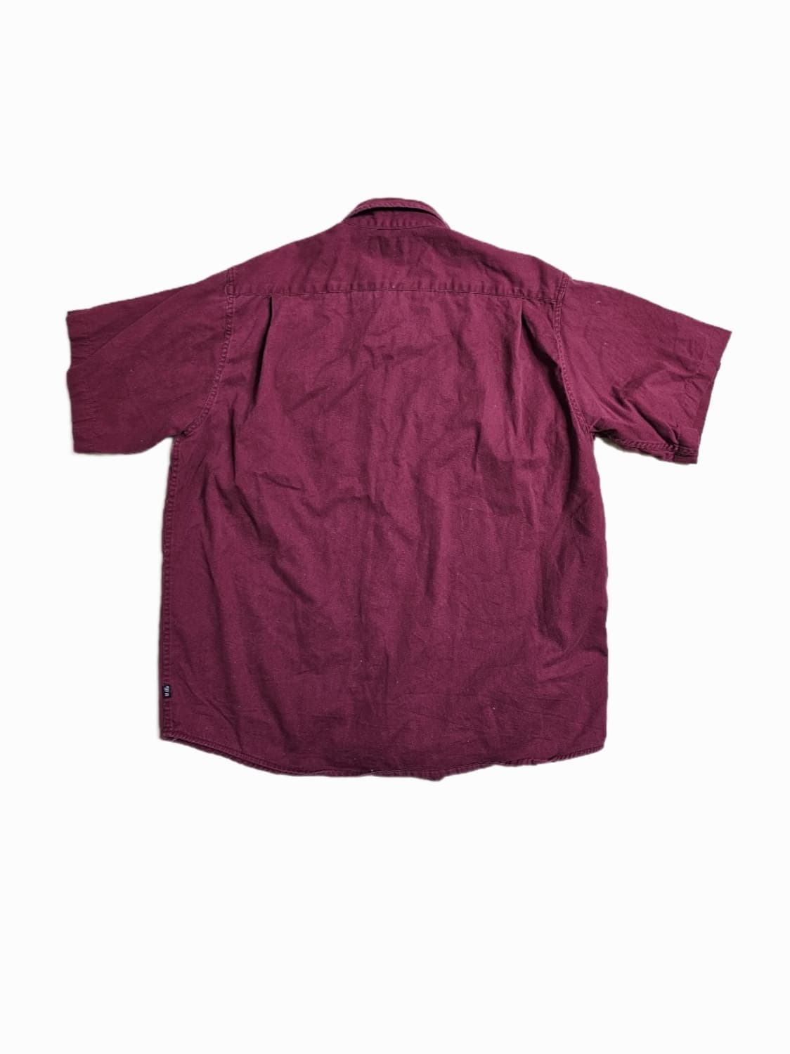 ​[M / 105-110] 칼하트 오리지널 핏 워싱 레드 반팔 워크 셔츠 상품이미지2