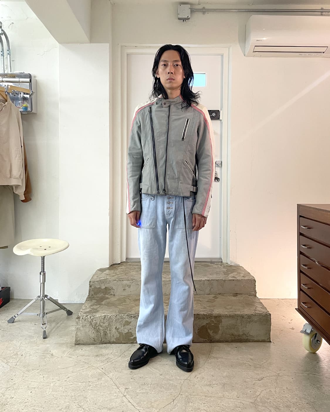 다이네즈 YUN MING 모터사이클 레더 자켓 48 상품이미지9