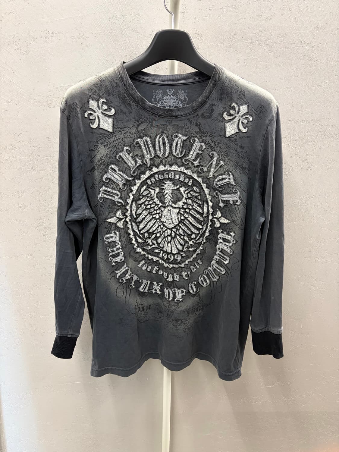 프레포텐테 Y2K 독수리 그래픽 롱슬리브 L 상품이미지2