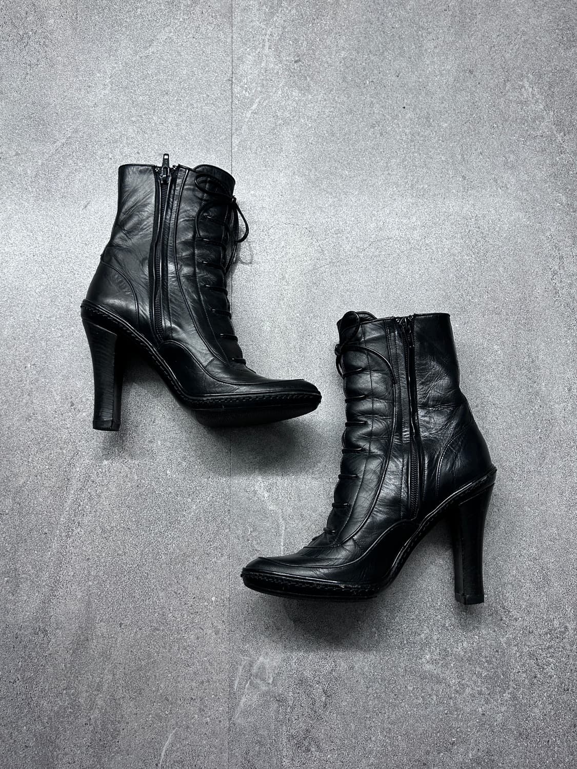 셀린느 레이스업 레더 부츠 상품이미지3