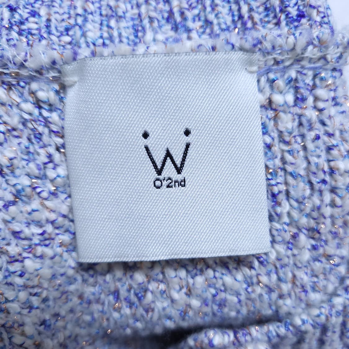 오즈세컨 여성 반팔니트가디건 S 0302 뽀샤샤 상품이미지6