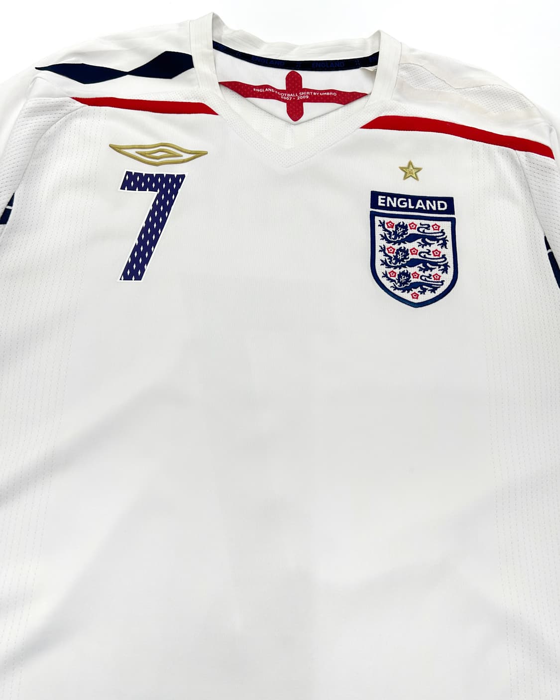 엄브로 07-09 잉글랜드 홈 데이비드 베컴 상품이미지5