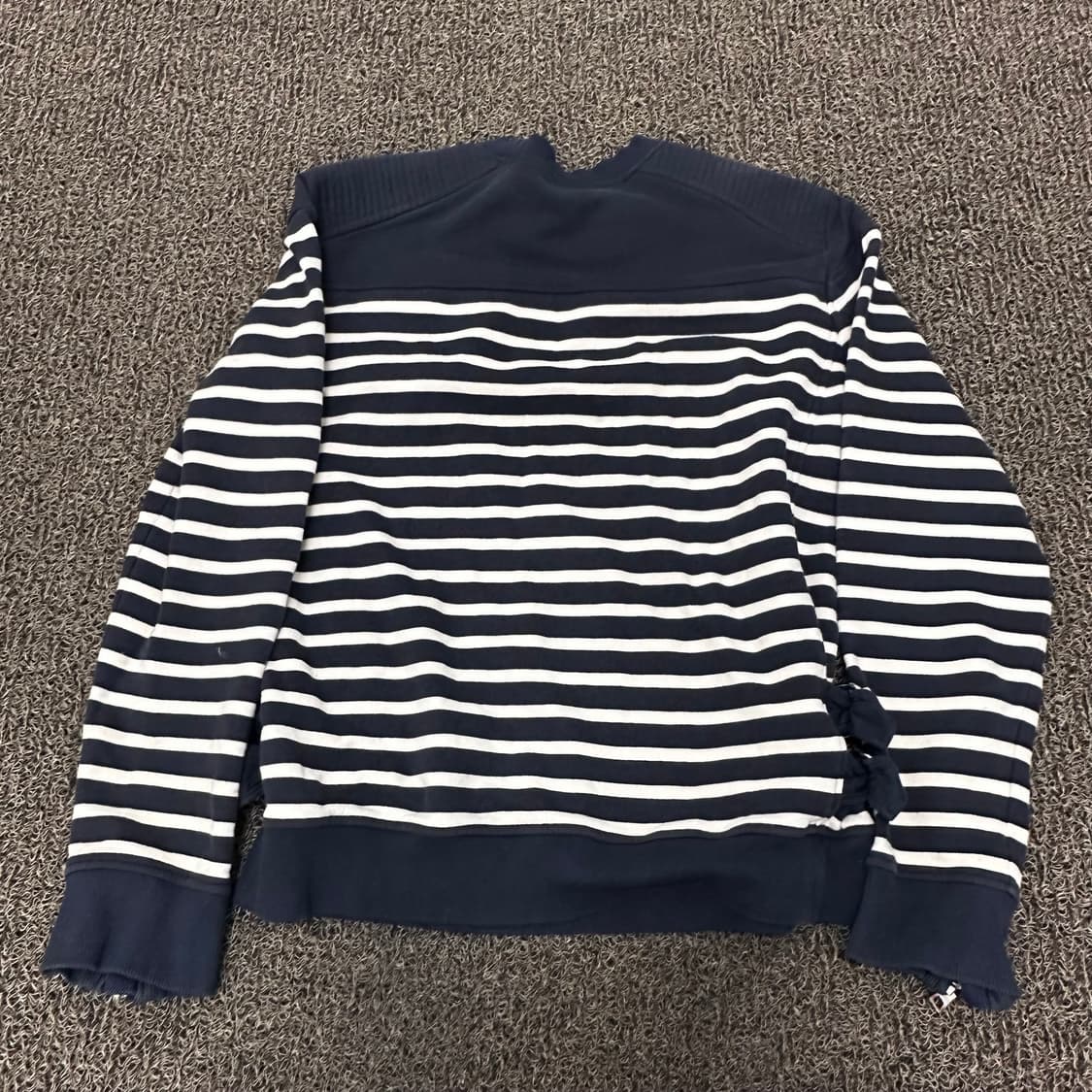 BALMAIN 발망 스트라이프 은장 맨투맨 정품 M 상품이미지5