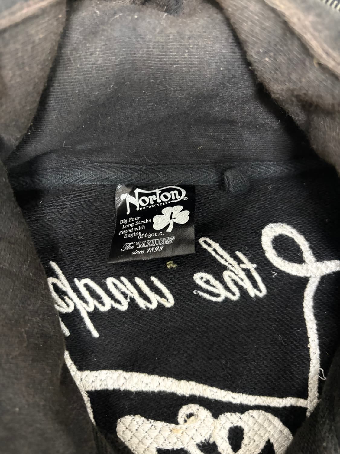 [Norton]Biker Print Bono-Hoodie 2-way Zi 상품이미지8