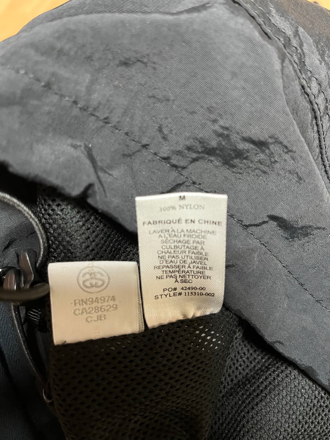 스투시 리플렉티브 아노락 m 상품이미지9